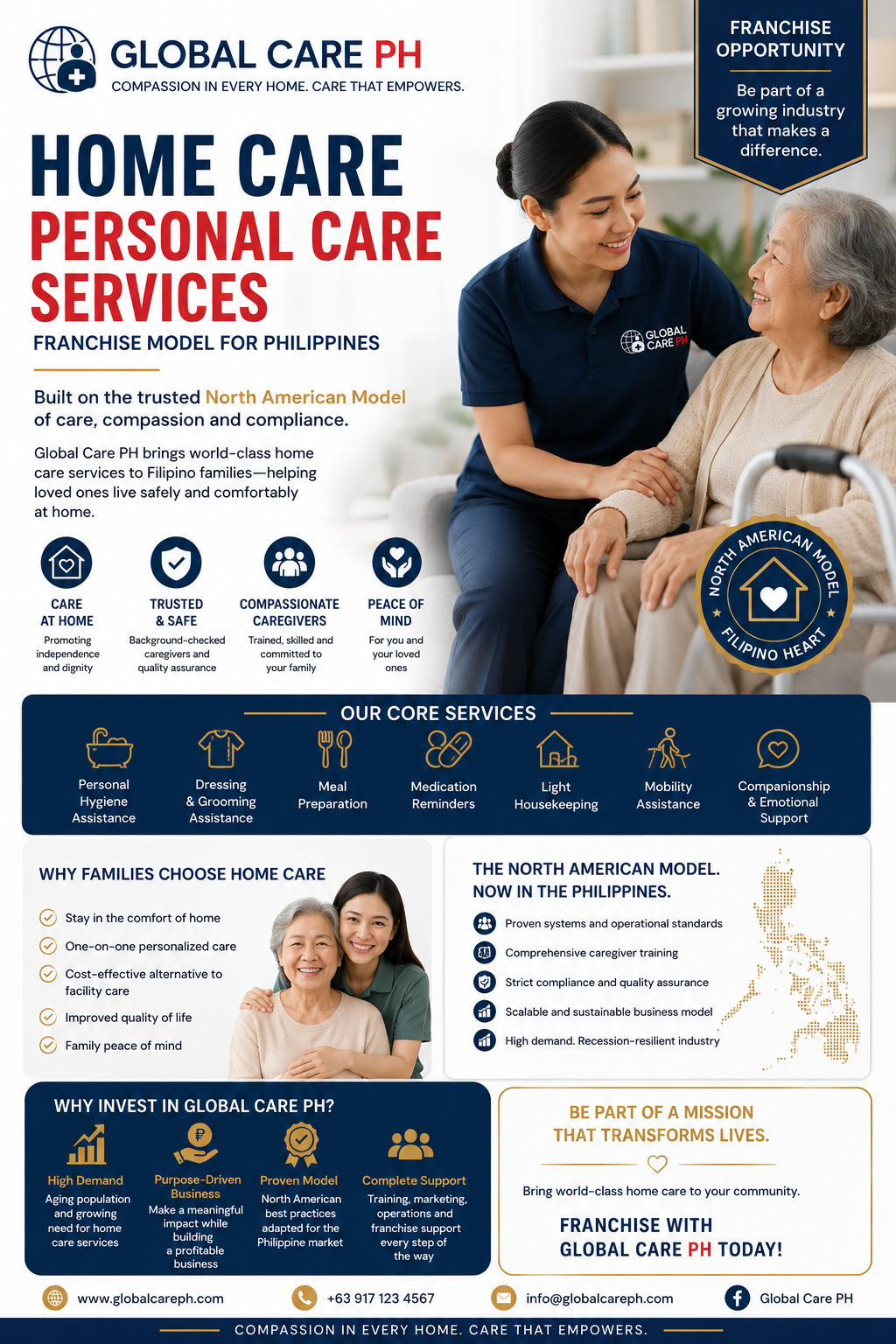 Home Care franchise concept artwork